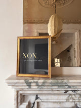 Framed print V
