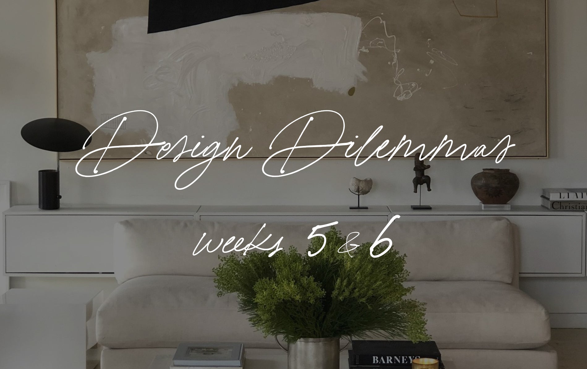 Design Dilemmas | Weeks 5 & 6