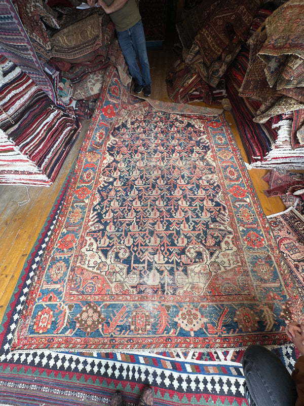 Antique Malayer rug