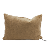 MdV shearling lumbar in cappuccino