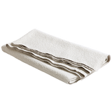 Woolly Throw in Blanc/Cappuccino