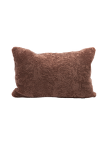 MdV shearling lumbar in Blush