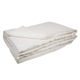 Washed Linen Cocoon in Blanc/Ecru