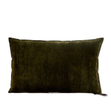 Velvet Lumbar in Khaki