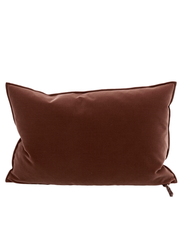 Palazzo velvet Lumbar in Clay