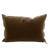 Palazzo velvet Lumbar in Havane