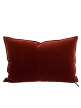 Palazzo velvet Lumbar in Tomette