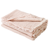 Washed Linen Throw in Panty/Givré