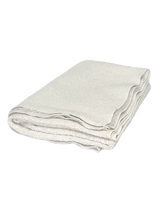 Bouclé Throw in Blanc