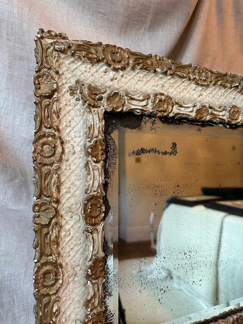 Antique gilt mirror