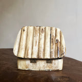 Antique bone trinket box