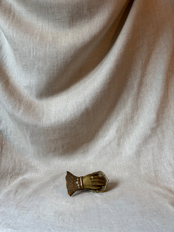 Antique brass letter clip II - Small