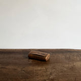 Antique burl wood snuff box