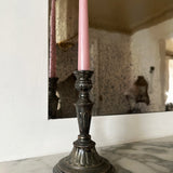 Antique brass candlestick 005