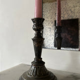Antique brass candlestick 005
