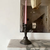 Antique brass candlestick 005