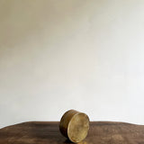 Antique circular brass box