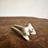 Antique clay smoking pipes