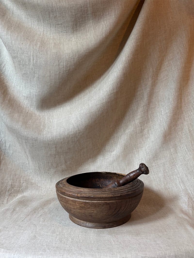 Antique pestle & mortar