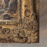 Antique seascape painting