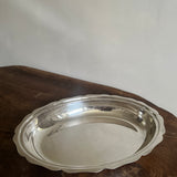 Vintage silver plated serving platter