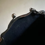 Antique silver concertina coin purse