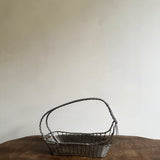Antique silver plated wine basket I