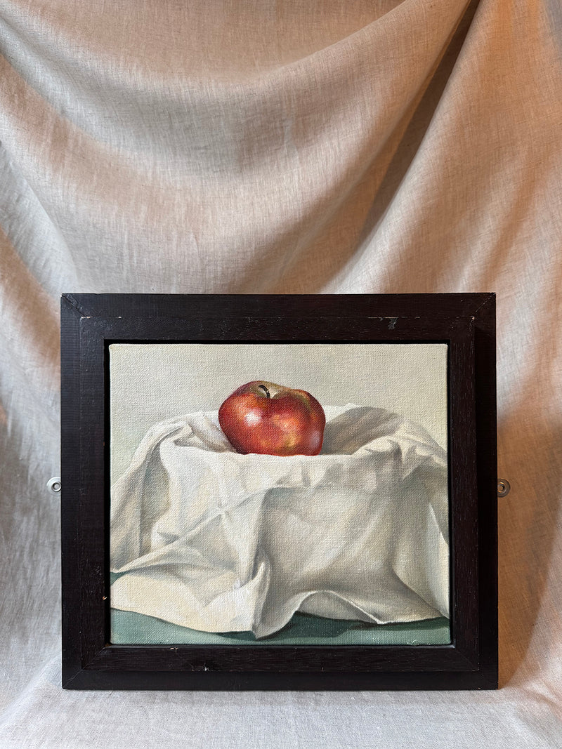 Apple still life painting