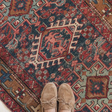 Ayla, small antique rug