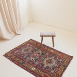 Ayla, small antique rug