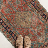 Bijan, small antique rug