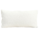 XL Bouclé Lumbar in Blanc
