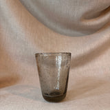 Vintage vase in bubbled glass