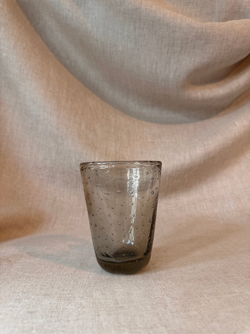 Vintage vased in bubbled glass