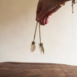 Antique mother of pearl caviar servers II