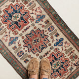 Celine, vintage mini rug