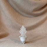 Antique French holy water font