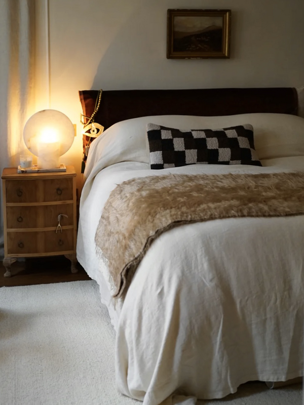 Checkerboard pillow