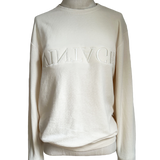 “Vintage” sweatshirt in cream