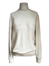 “Vintage” sweatshirt in cream