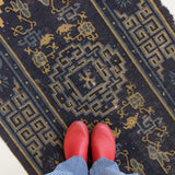 East Asian 069, antique medium rug