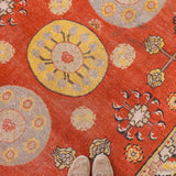 East Asian 073, antique large rug
