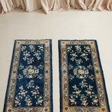 East Asian 071 & 072, antique medium rugs (pair)
