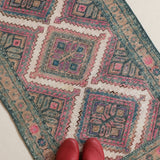 Evren, vintage small rug
