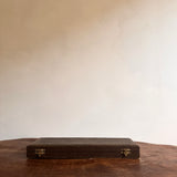 Antique silver-plated fish servers I