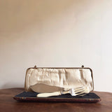 Antique silver-plated fish servers II