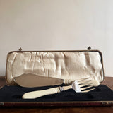 Antique silver-plated fish servers II