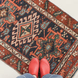 Giorgio, antique small rug