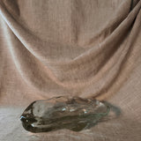 Vintage oyster shell glass bowl