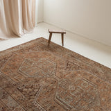 Honey, antique large rug
